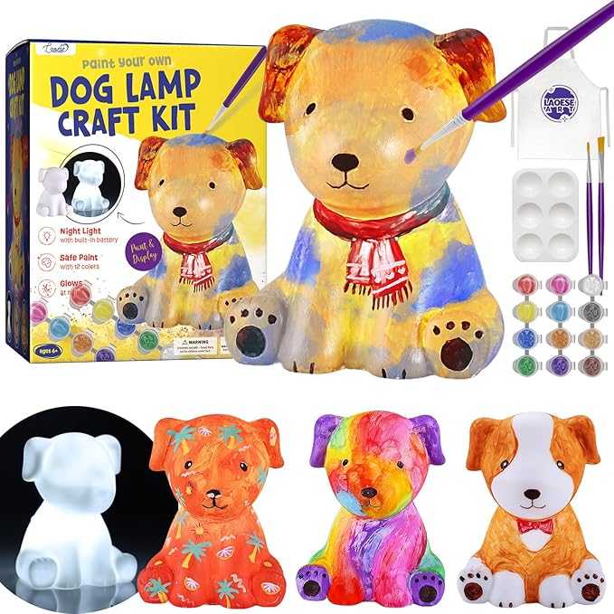 Dog Panting at Night