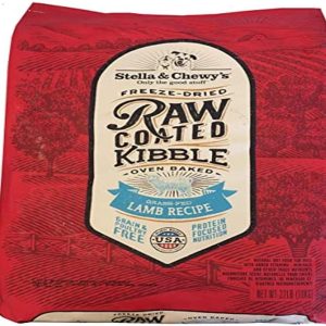 Lamb Recipe Raw Coated Kibble Dry Dog Food 22 Pound