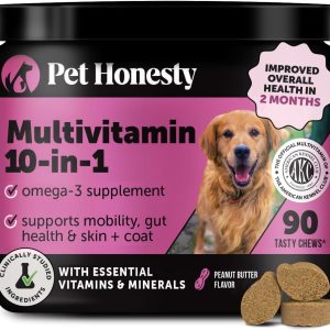 Peanut Butter 90 ct Dog Multivitamin