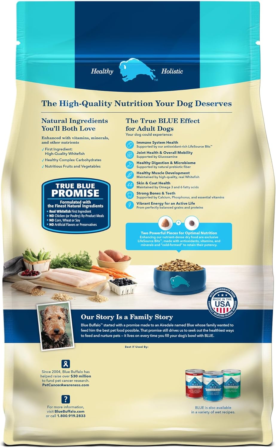 Fish & Brown Rice dry dog food - Image 3