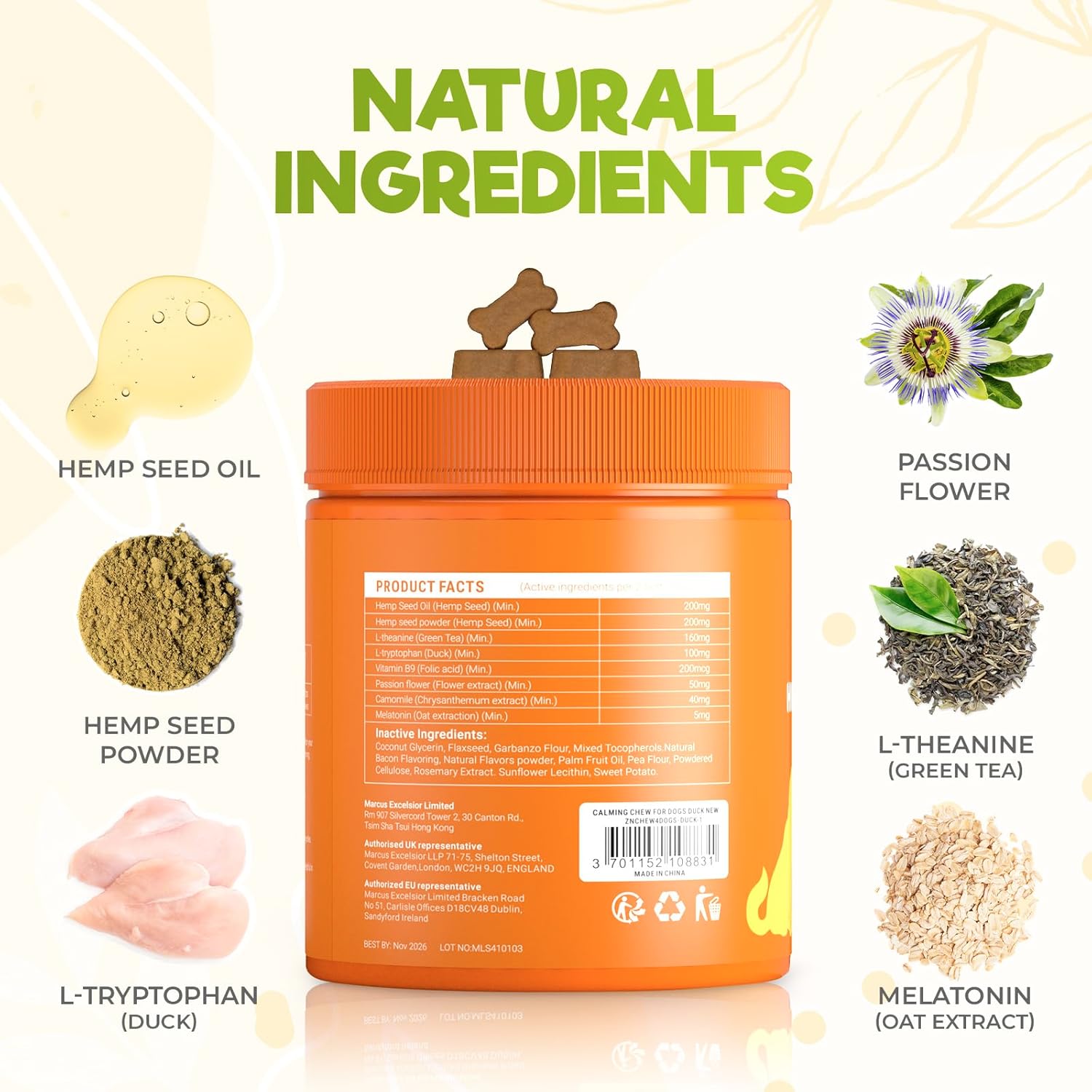 Chicken Calming Chews 200 pcs - Image 5