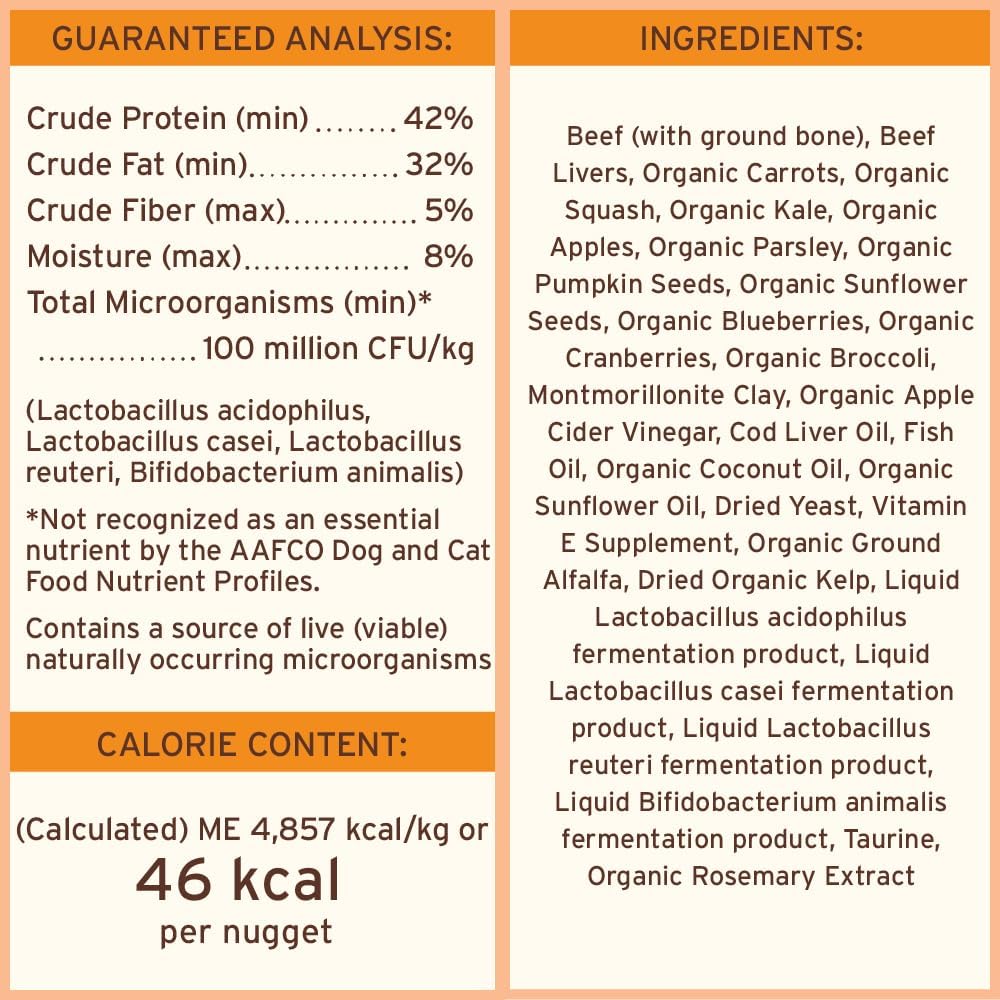 Raw Dog Food Nuggets, Beef - Image 5