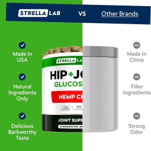 Hemp and Lamb Chews 120Ct