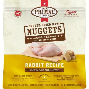 Raw Dog Food Nuggets, Rabbit