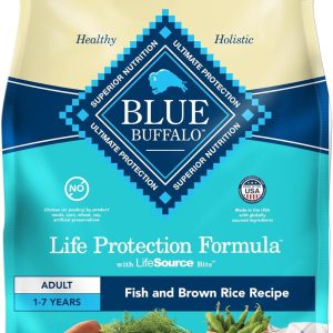 Fish & Brown Rice dry dog food