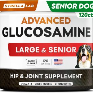Bacon Green Lipped Mussel & Collagen 120 Chews