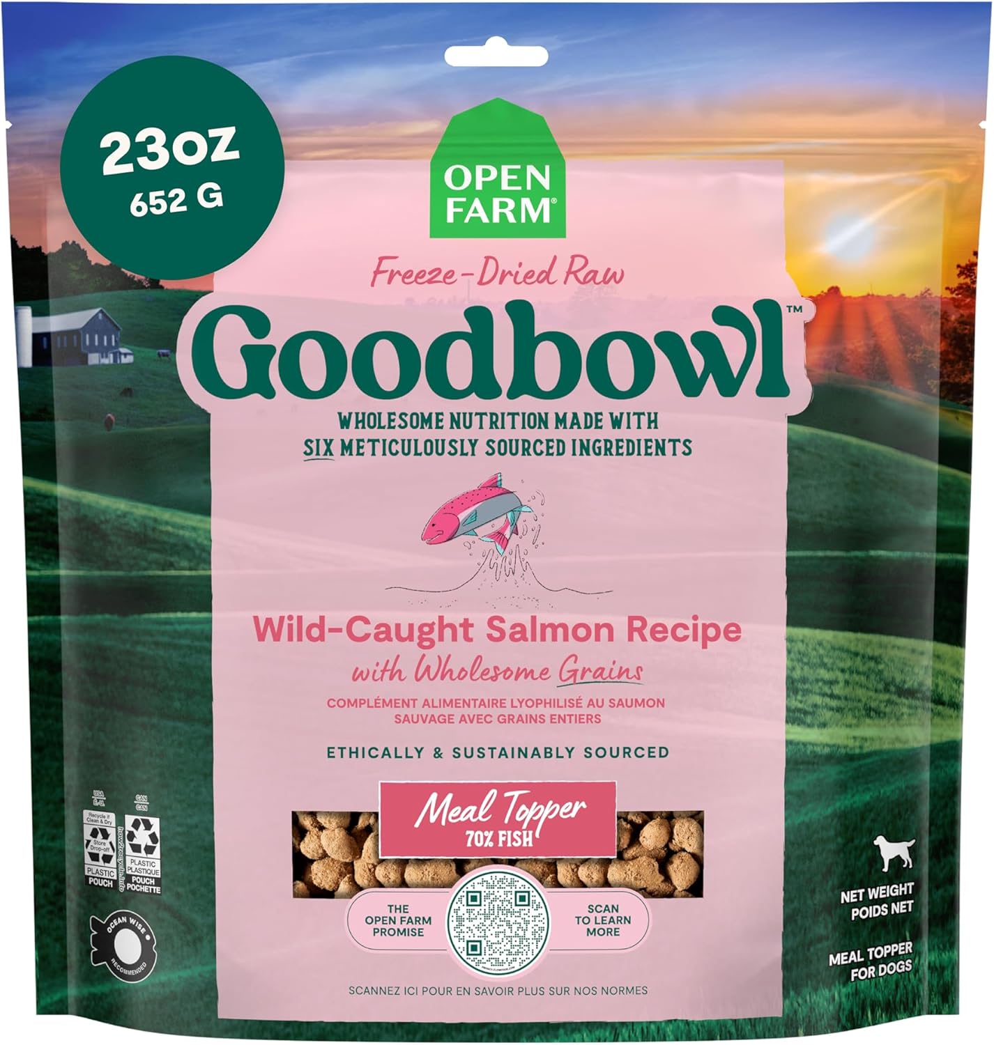 Wild Caugh Salmon & Wholesome Non GMO Grains Recipe