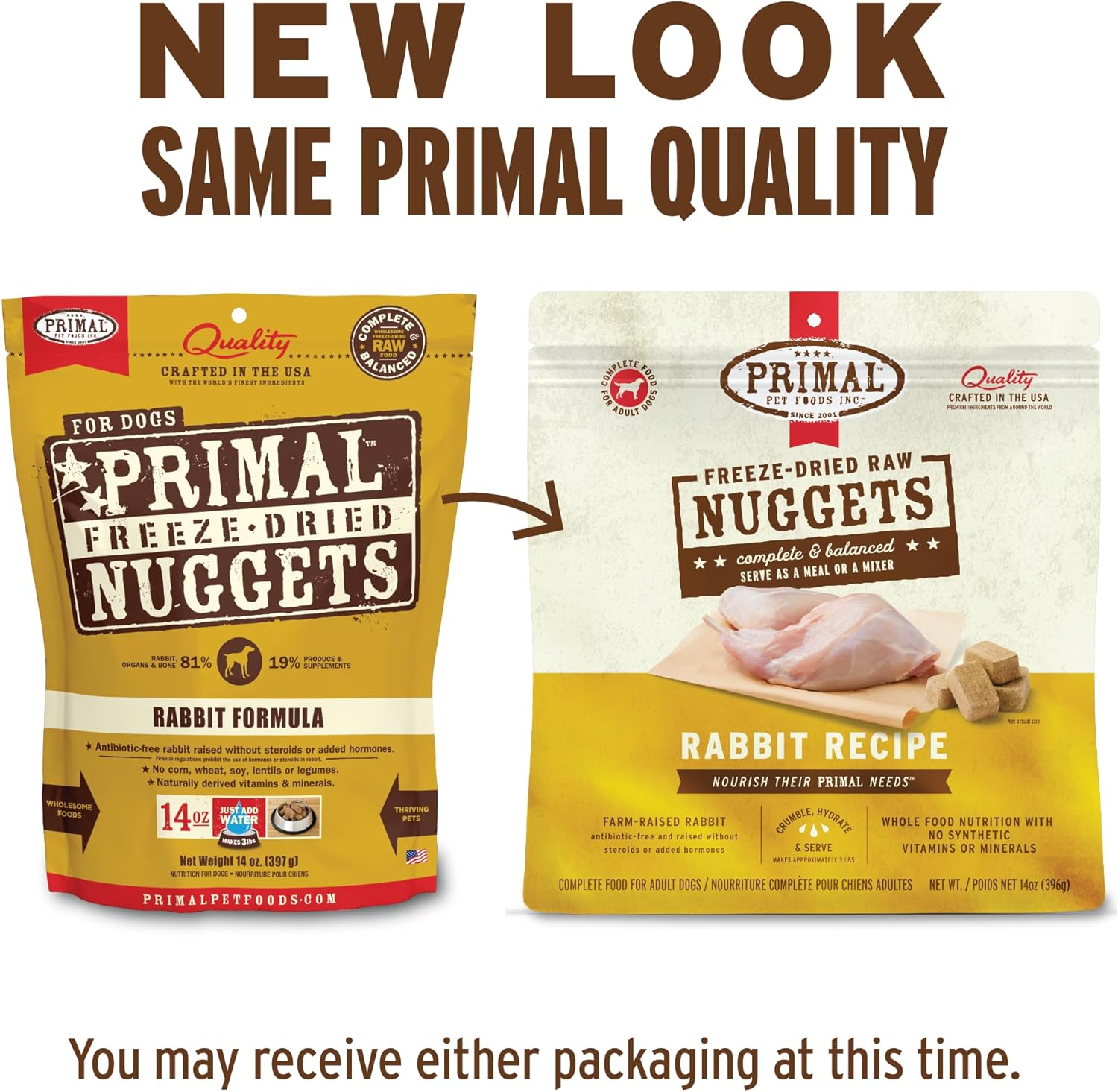 Raw Dog Food Nuggets, Rabbit - Image 3