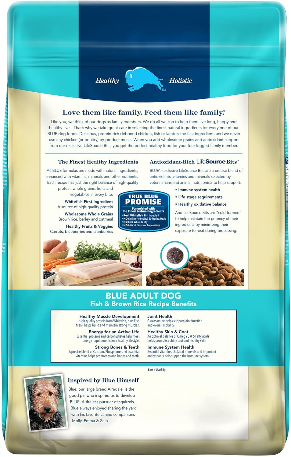 Fish & Brown Rice Dry Dog Food - Image 3