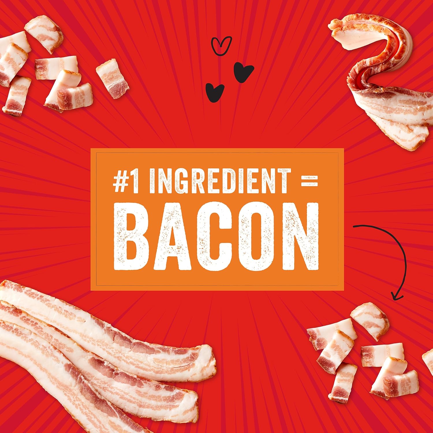Soft Bacon & Beef Bites Dog Treats - Image 3