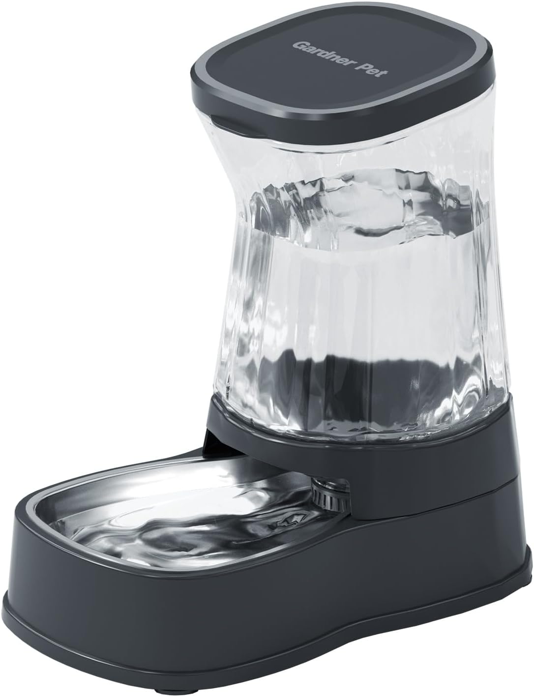 WyfKyd 2-Pack Gravity Pet Feeder & Water Dispenser - 1 Gallon Each For Cats & Dogs