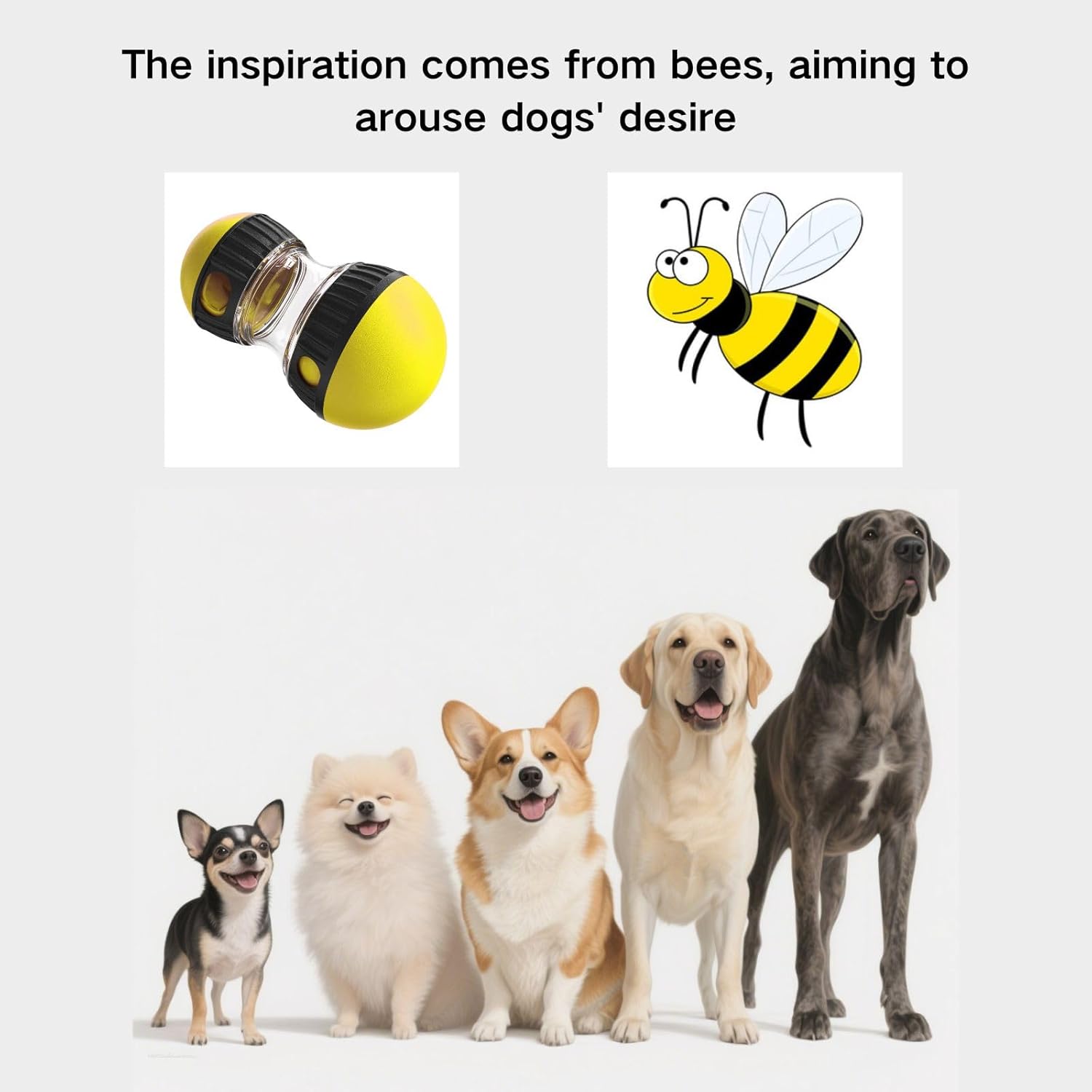 Dog Interactive Toys Dogs Puzzles Feeder Adjustable Food Dispensing - Image 5