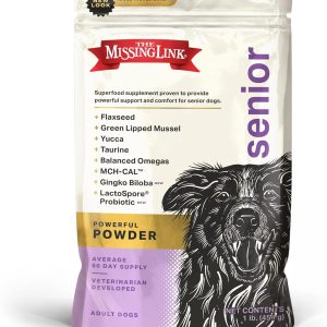 Senior Dog Supplement 1lb Bag - Powerful Powder Supports Bones