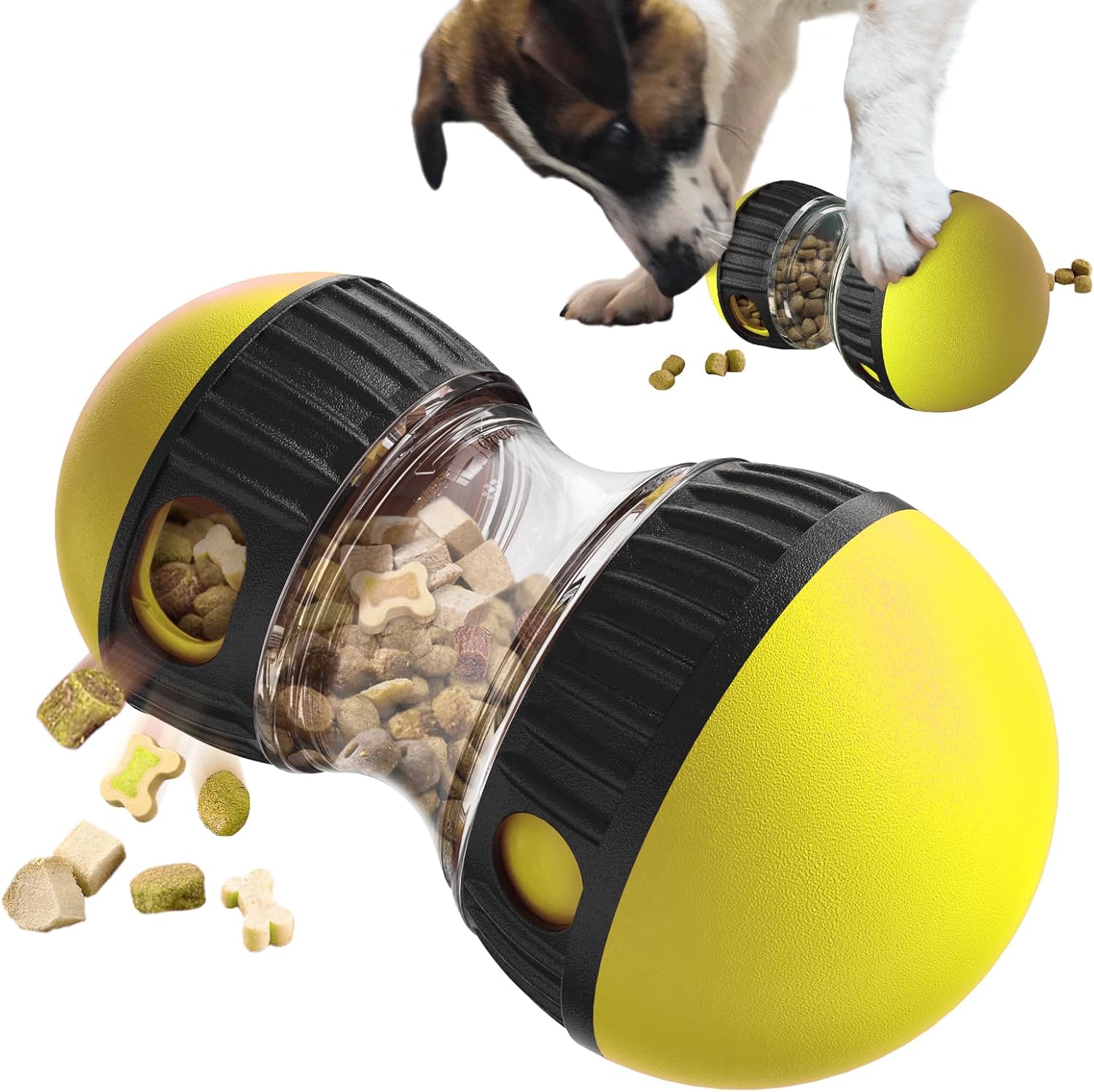 Dog Interactive Toys Dogs Puzzles Feeder Adjustable Food Dispensing