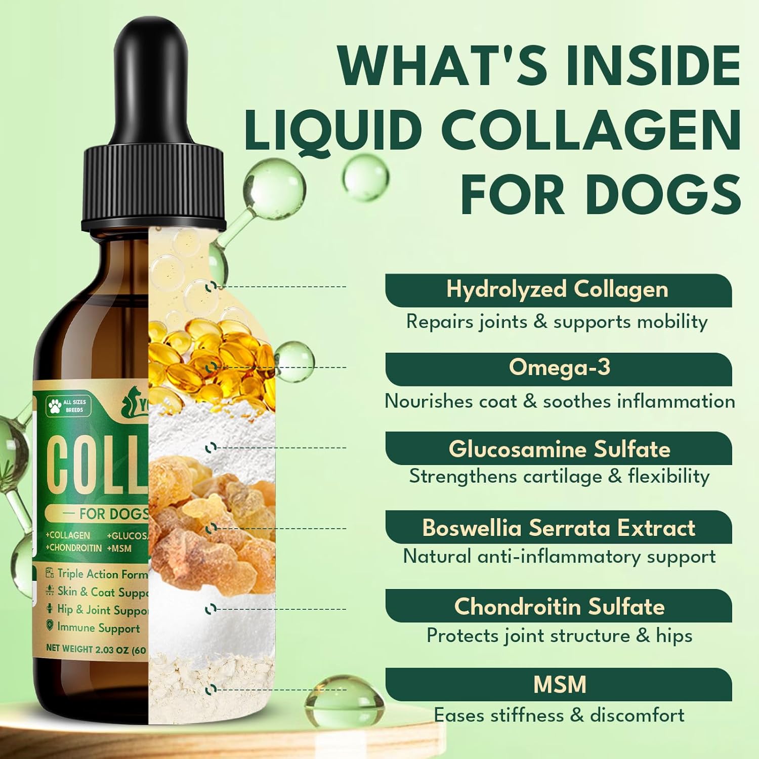 Bacon Dog Collagen 60ml 2 Pack - Image 3