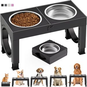 Dogs Bowl Stand Large/Medium Sized Dog 1L