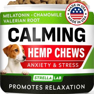 Calming Chews for Dogs - Hemp Chews and Melatonin