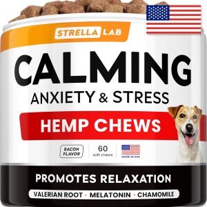 Bacon Calming Chews 120ct