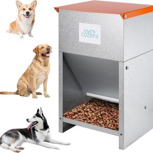 Dog Feeder 25 Pounds of Dry Kibble