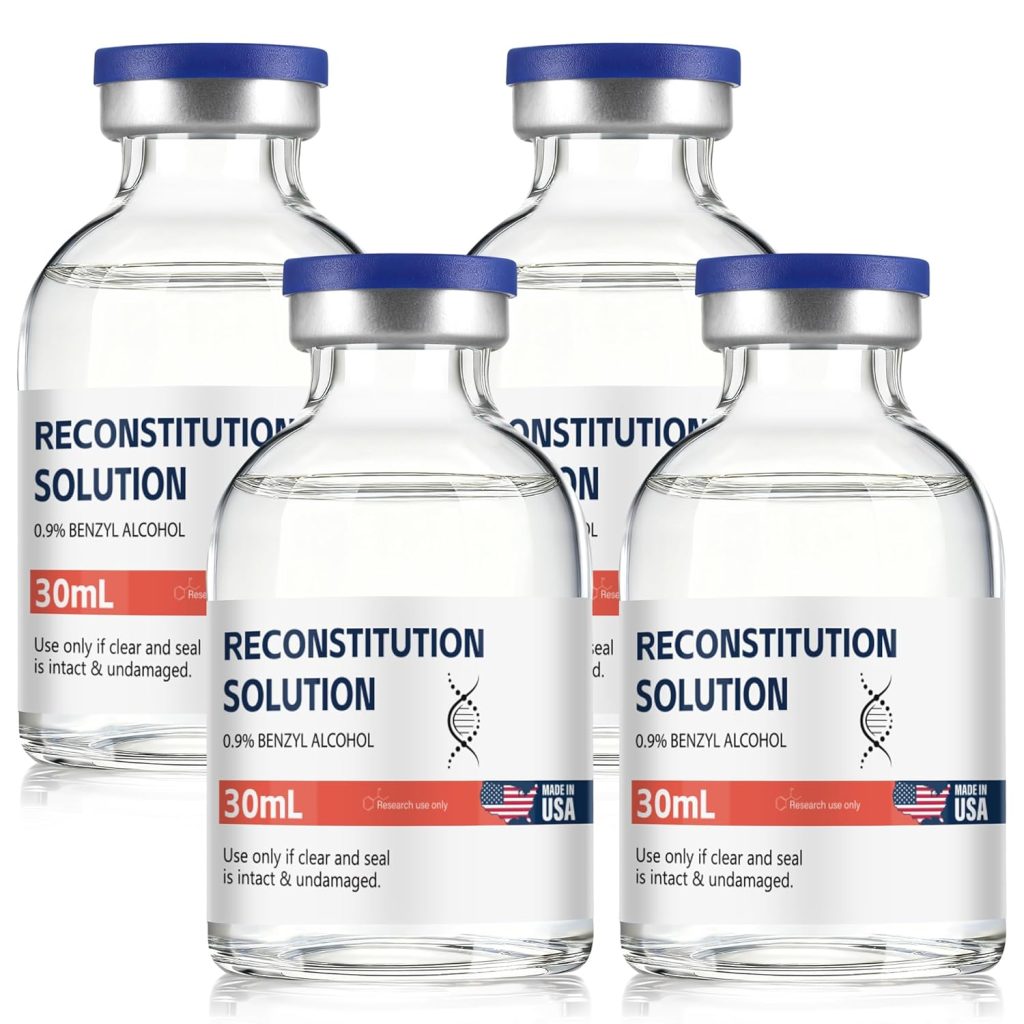 Premium Glass Vials 30mL 4 Pack Triple Protection