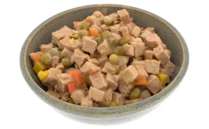 Wet lamb dog food