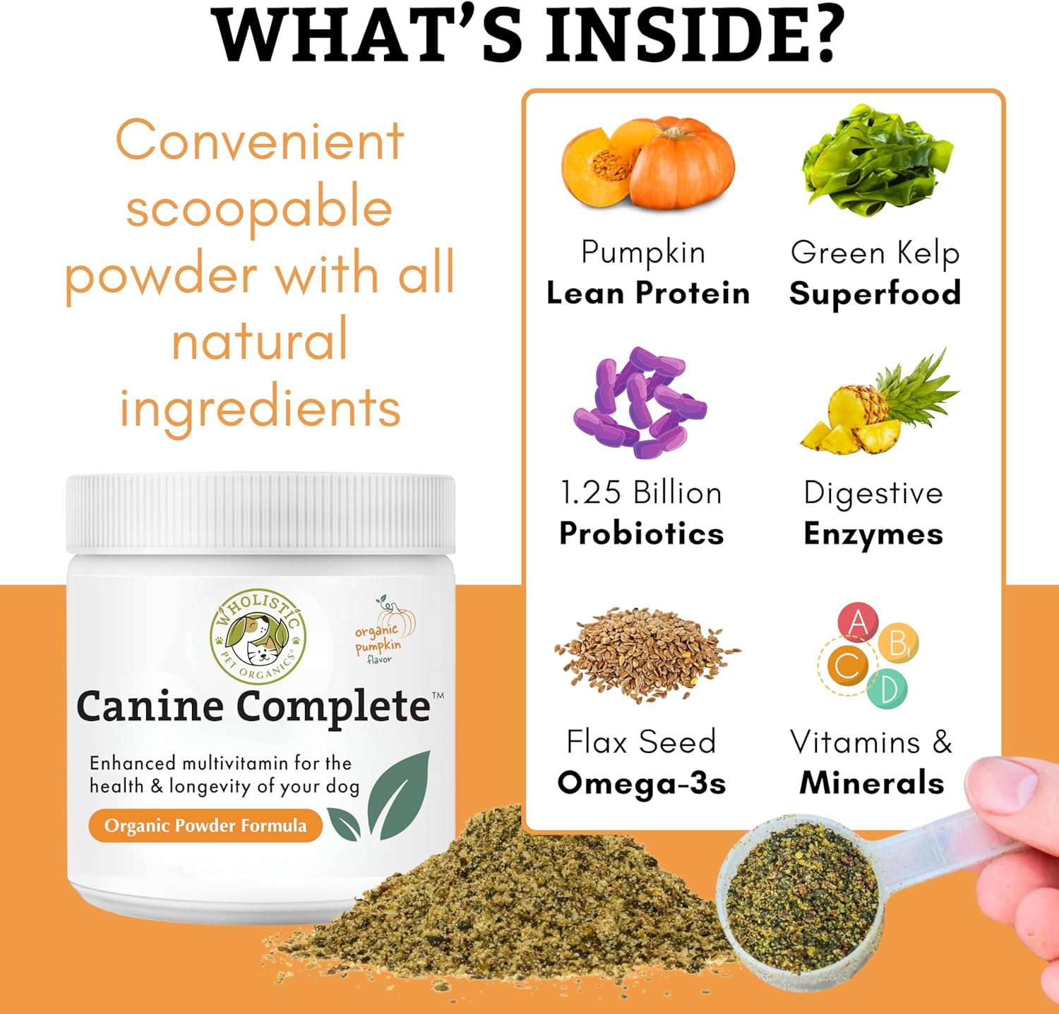 Wholistic Pet Organics Canine Complete - Dog Multivitamin - Image 4