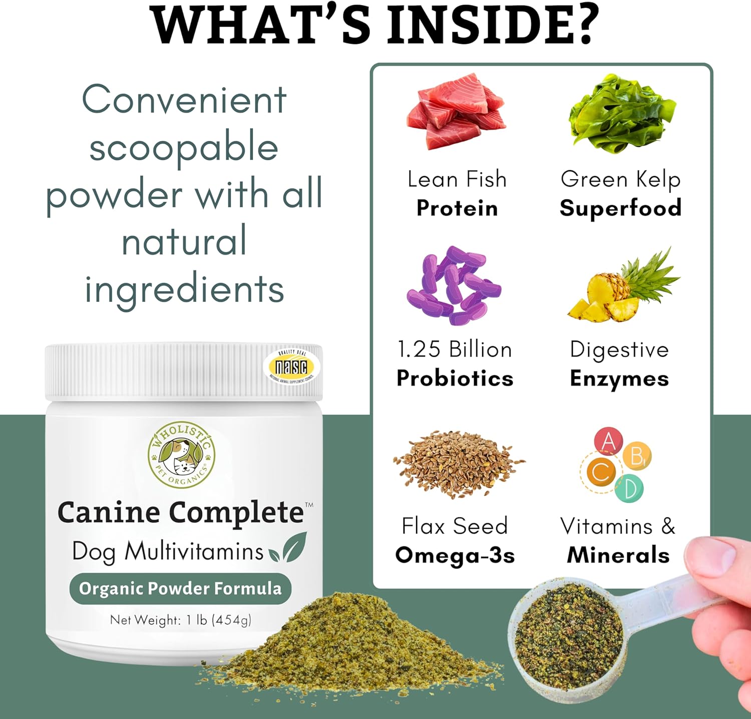 Dog Multivitamin Powder - 1 Lb - Image 2