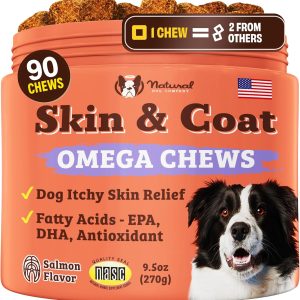 Natural Dog Company Skin & Coat Supplement for Dogs