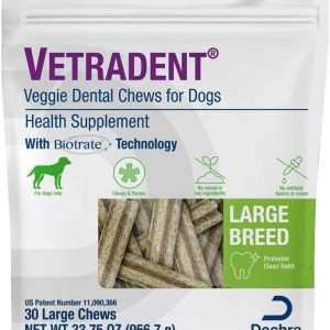 Veggie Dental Chews for Large Dogs