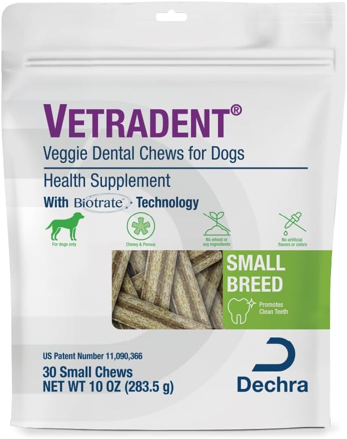 Veggie Dental Chews for Small Dogs