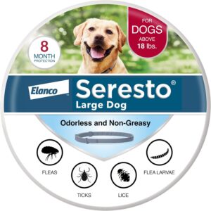 Flea  Tick Collar For Dogs Over 18 lbs