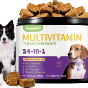 Dogs Vitamins Chewable Contain