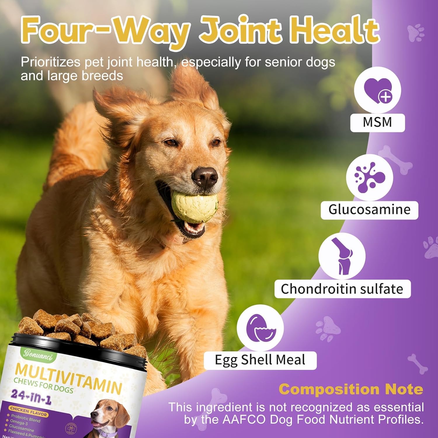Dogs Vitamins Chewable Contain - Image 4