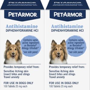 Antihistamine Allergy Relief for Dogs