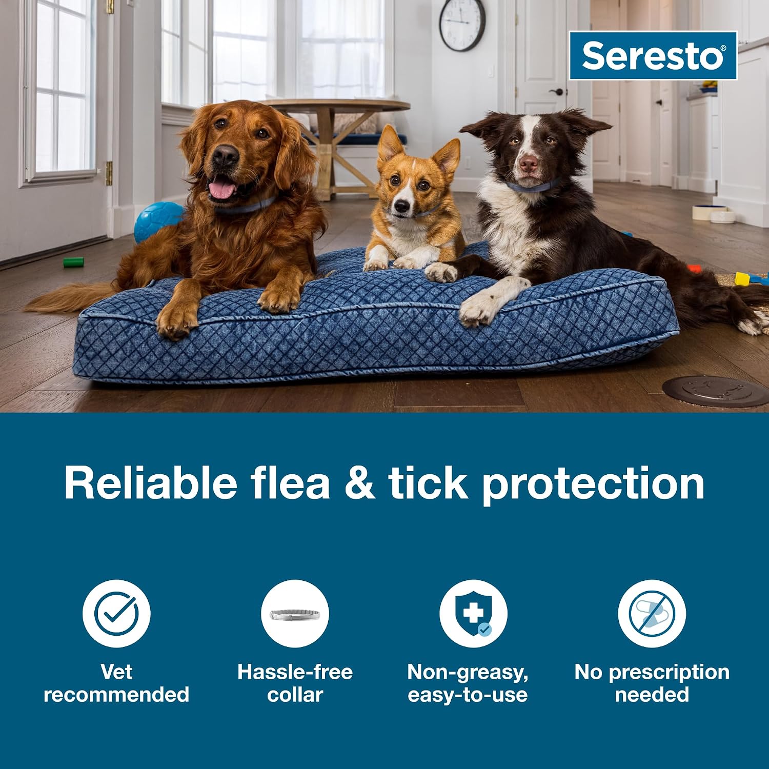 Flea Tick Collar For Dogs Over 18 lbs - Image 3