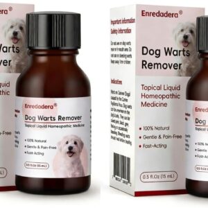 Dog Wart Remover with Built-in Brush