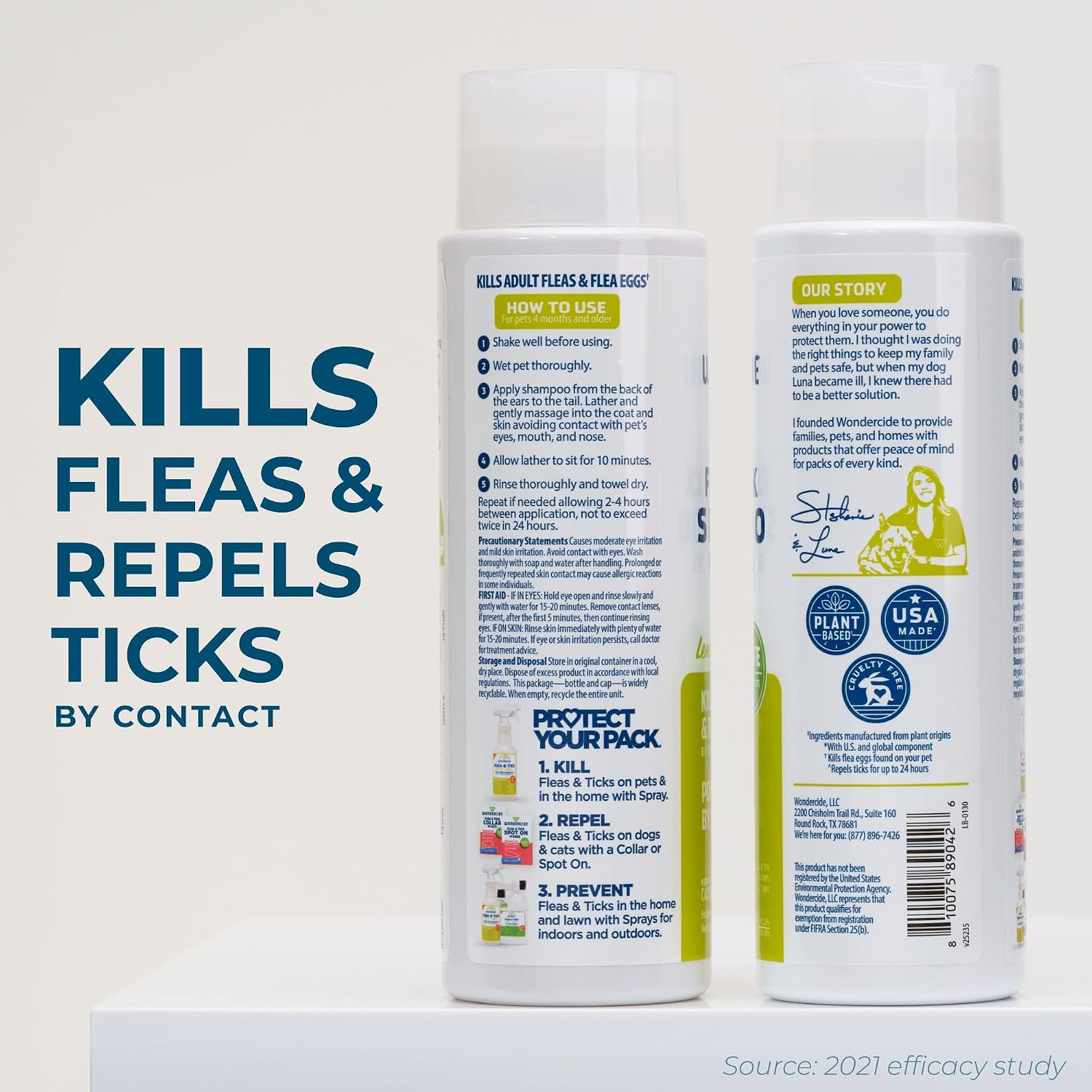 Flea Tick Shampoo for Dogs and Cats - Image 3