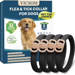 Flea and Tick Prevention for Dogs 4 Pack