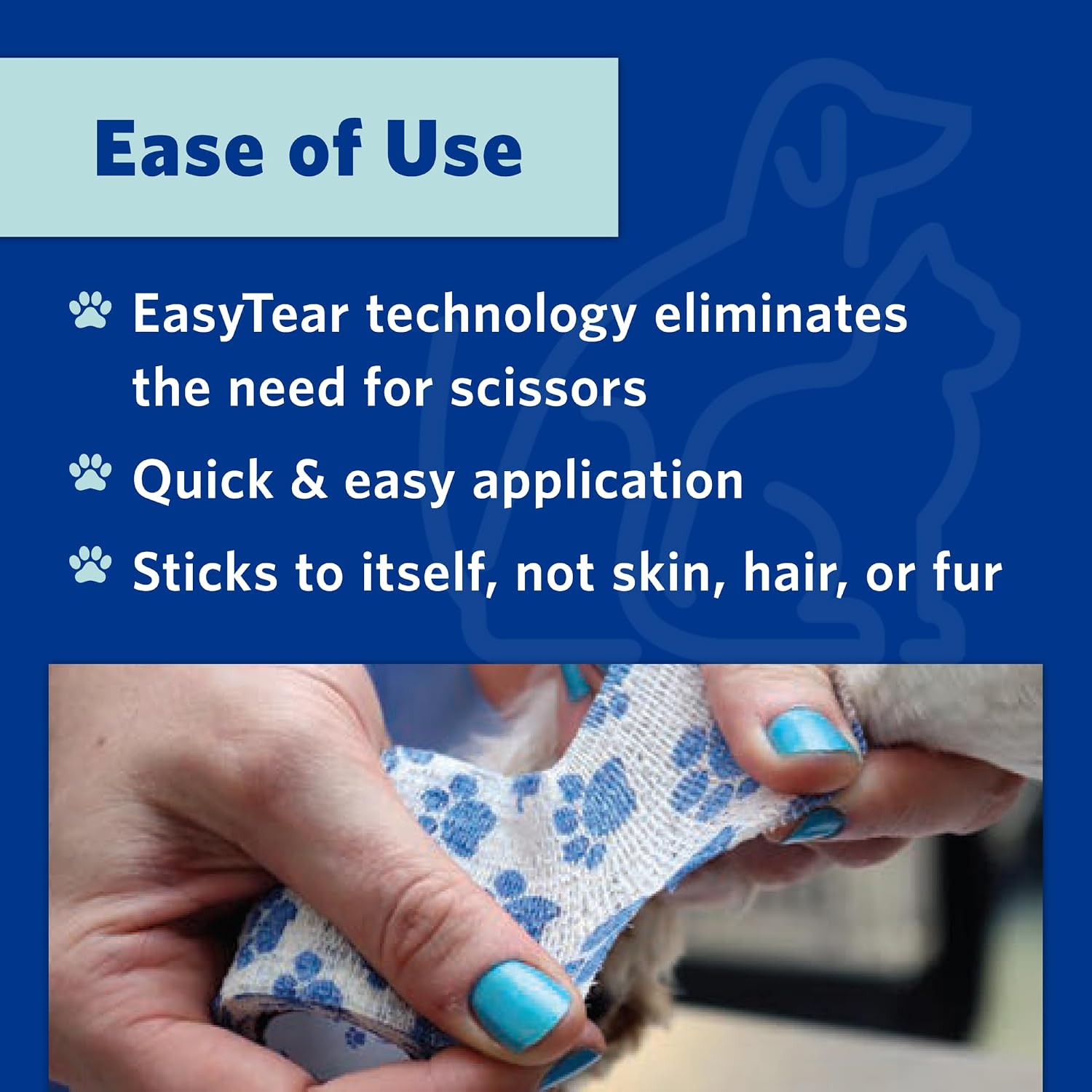 First Aid Wrap for Small Animals Like Dogs Cats - Image 3