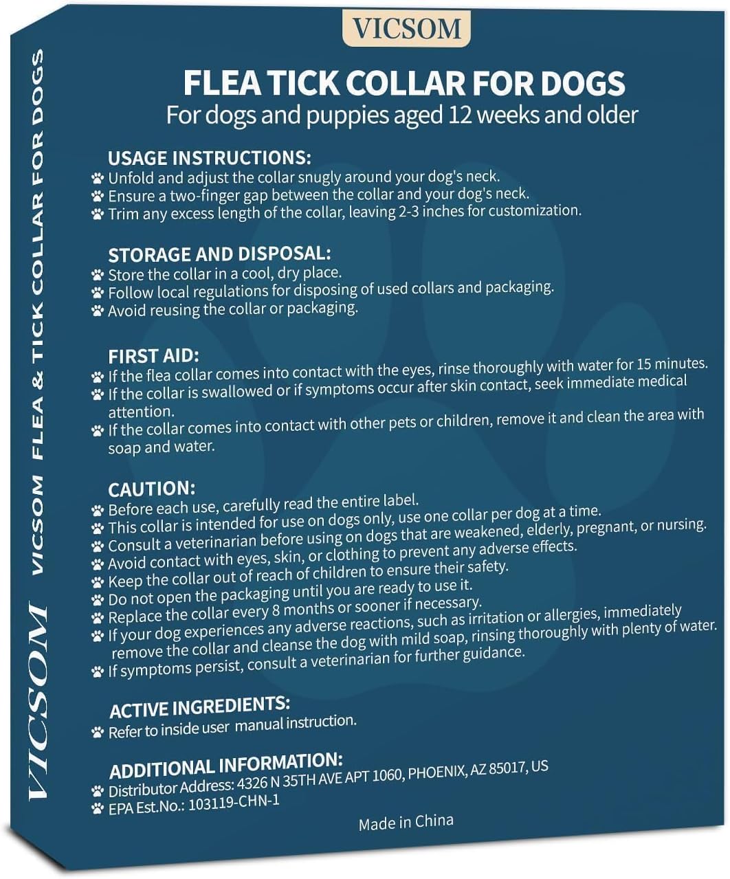 Flea and Tick Prevention for Dogs 4 Pack - Image 4
