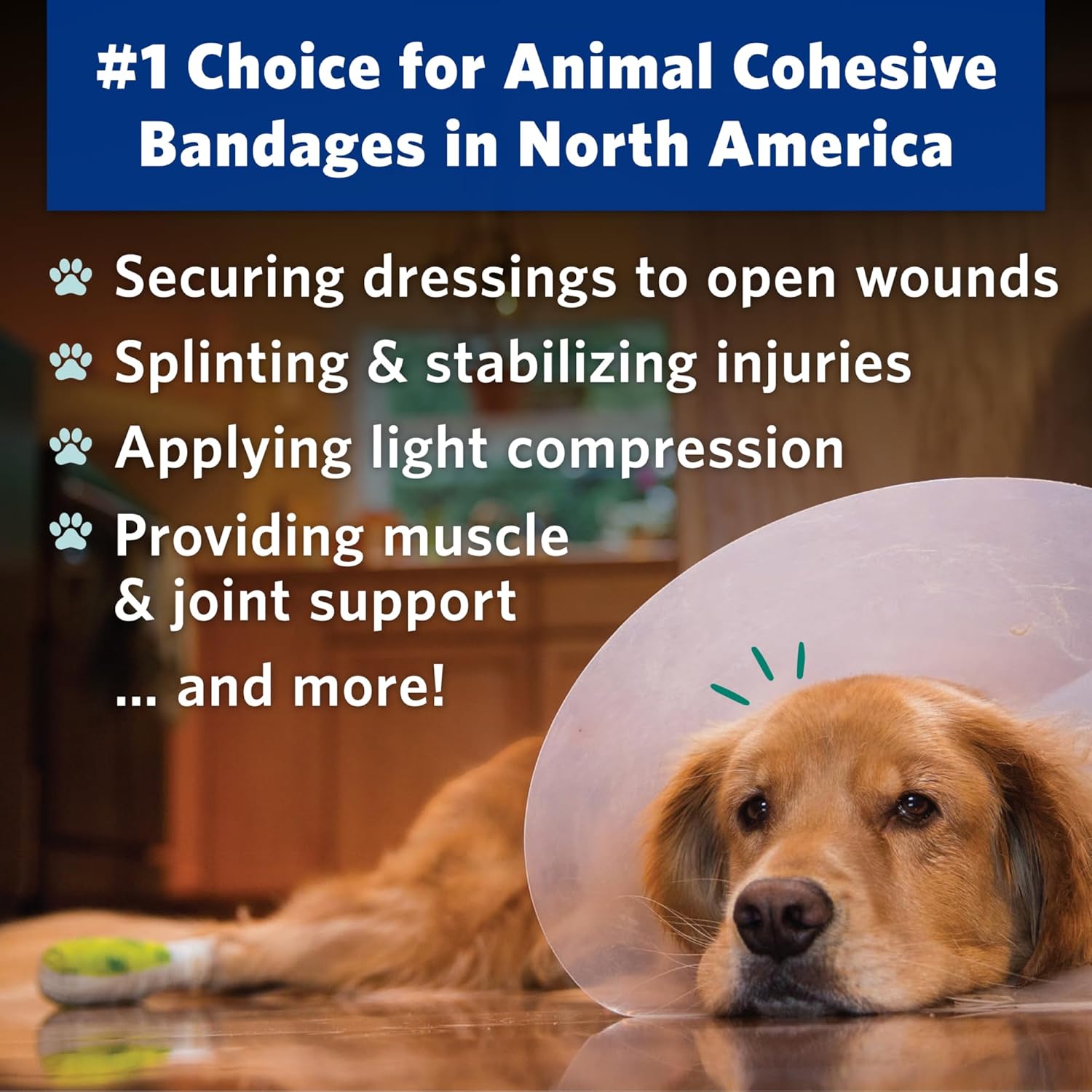 First Aid Wrap for Small Animals Like Dogs Cats - Image 4