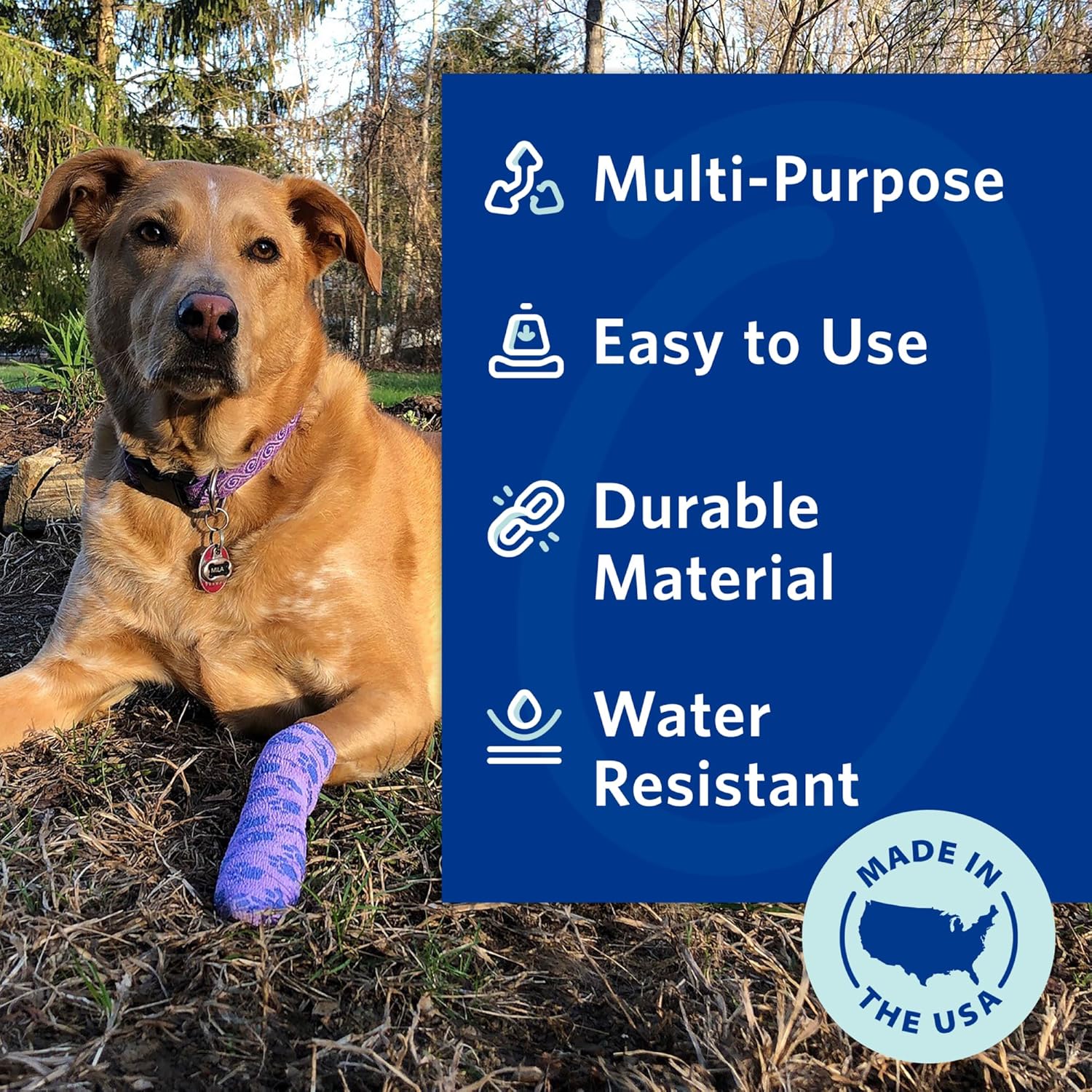 First Aid Wrap for Small Animals Like Dogs Cats - Image 5